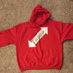 The World of Troop Red Hoodie XXL